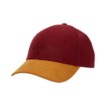 Timberland Wool Baseball Caps Unisex Red