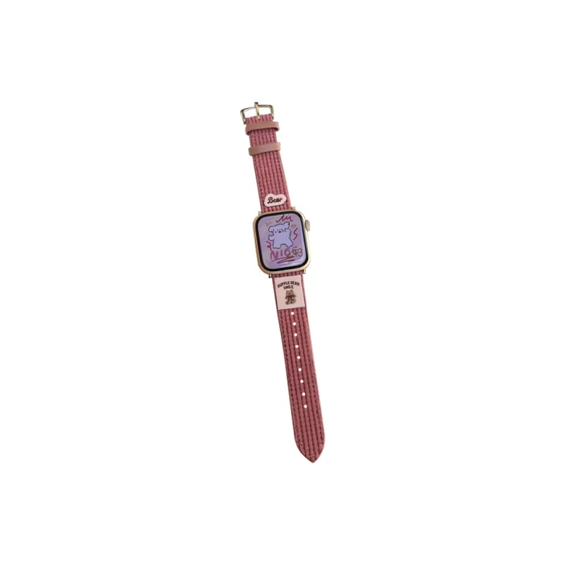 MSSM Apple Compatibility Watch Band 180mm 46 Watch Dial Fabric Material-6