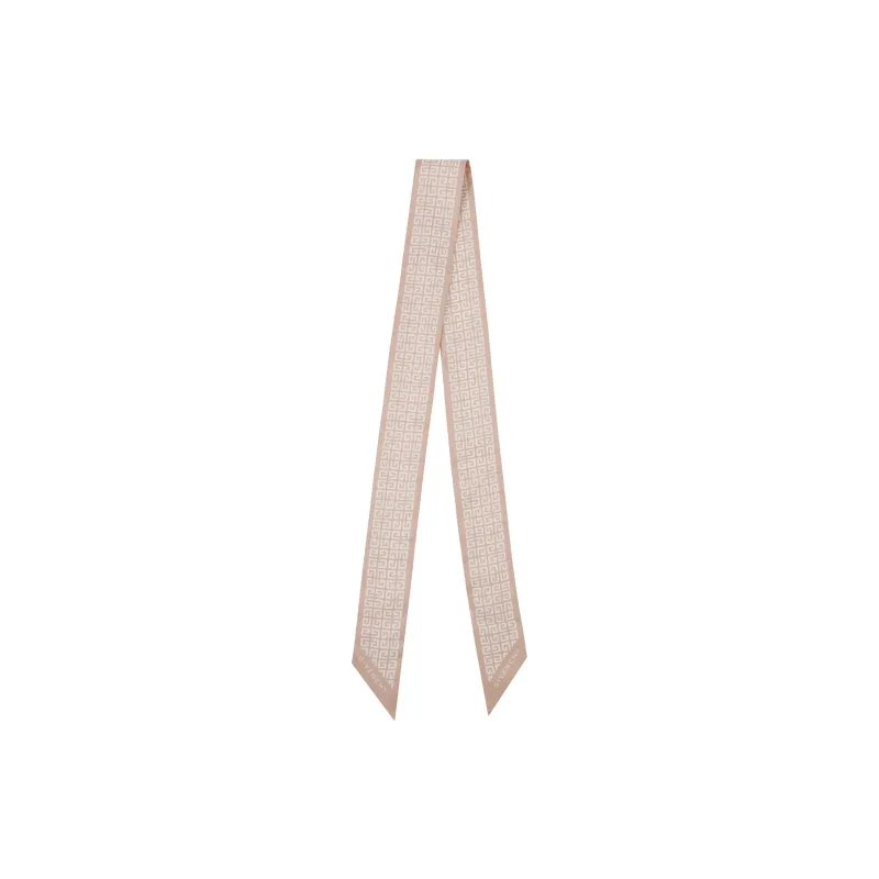 GIVENCHY Silk Silk Scarves Women's Beige-0