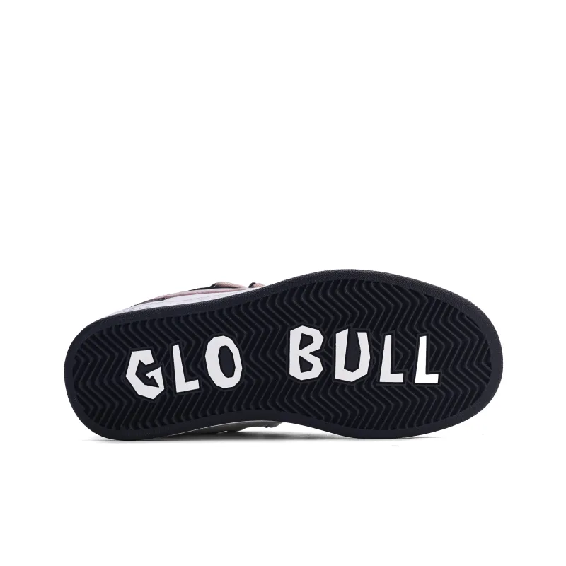 GLO BULL Skateboard Shoes Unisex Low Top Double Strap Black/Pink-5