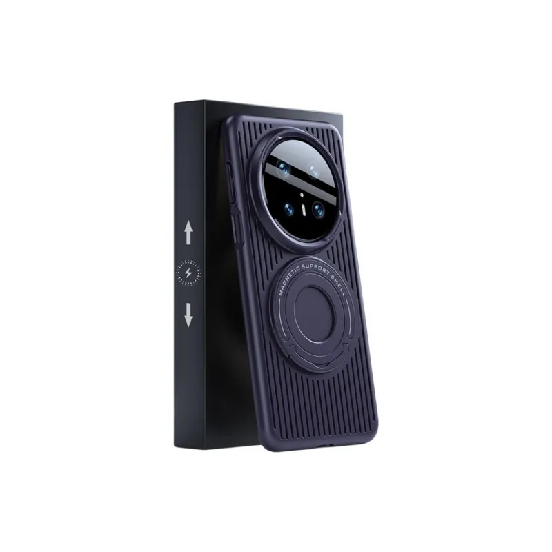 ZHUOJI PC Material Magnetic Stand Heat Dissipation Phone Case Compatibility Huawei Mate 70 Collection-2