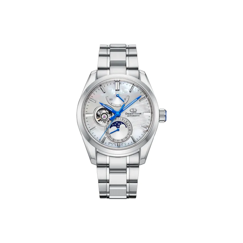 ORIENT STAR Mechanical Movement Watch Men's Watches White Dial-0