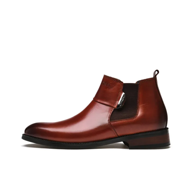 Qiandongmeili Chelsea Boots Men-9