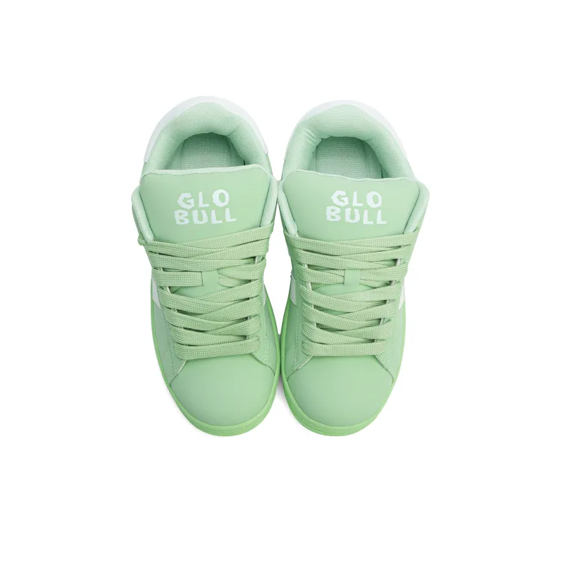 GLO BULL Skateboard Shoes Unisex Low Top Matcha Green-3