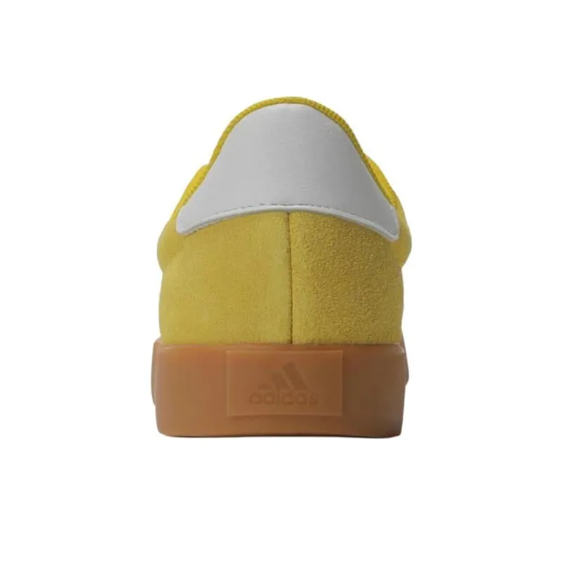 Adidas VL COURT 3.0 Anti Slip Wear Resistant Low Top Tennis Shoes Unisex Yellow-3