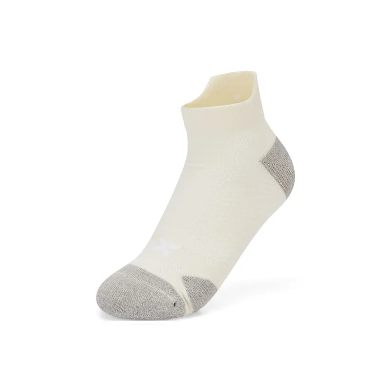 XTEP Ankle Socks Women's 2 Pack Ecru/Black-5