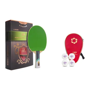 729 Ping Pong Paddles Unisex All Wood Green Set Of Adhesive