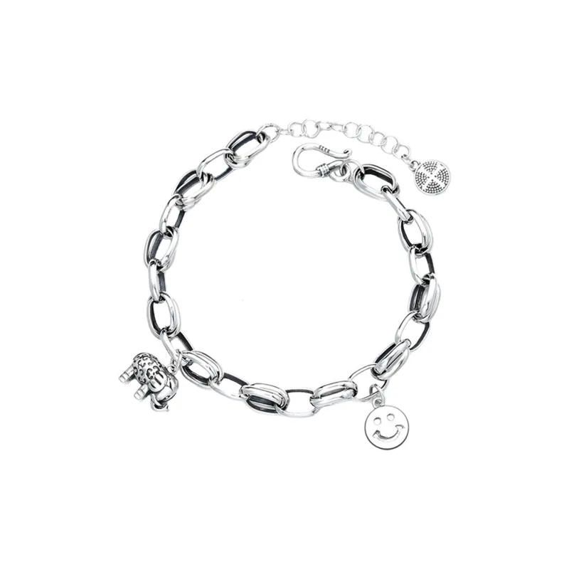 Nine Music S925 Silver Bracelets Unisex-0