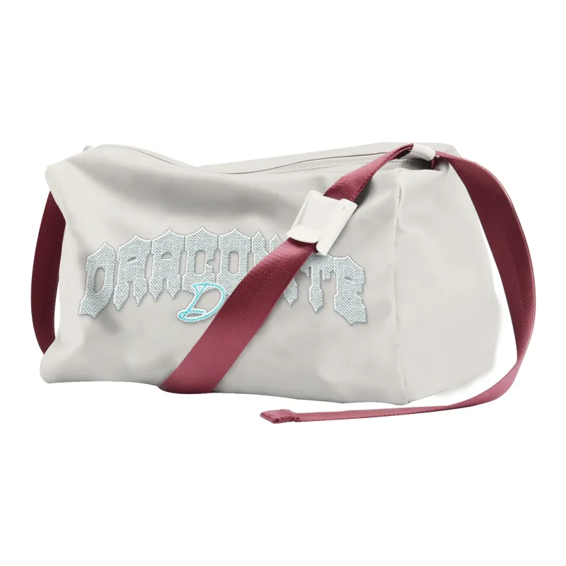 DRACONITE Polyester Shoulder Bag Crossbody Bag Regular Unisex Gray-1