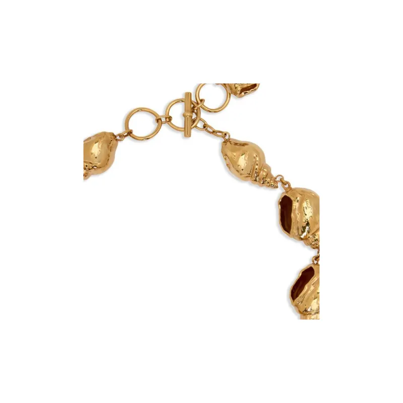 Oscar De La Renta Shell Necklace-2