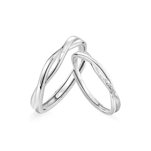 LUCA Sterling Silver Rings Unisex Silver Gift For Girlfriend