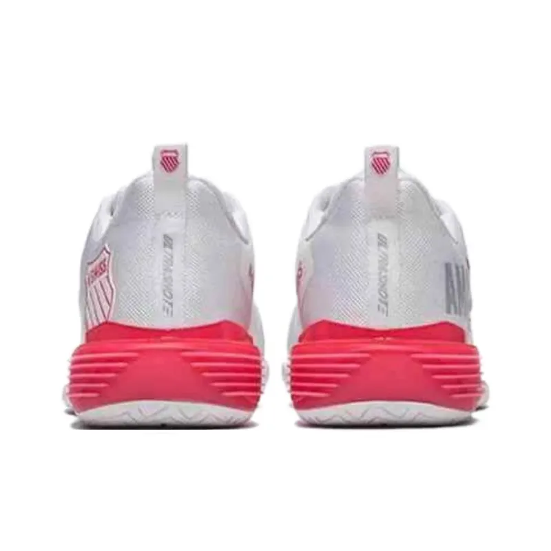 KSWISS Low Top Tennis Shoes Men's White Red-3
