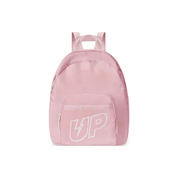 TURN UP Polyester Backpack Small Size Women's Pink