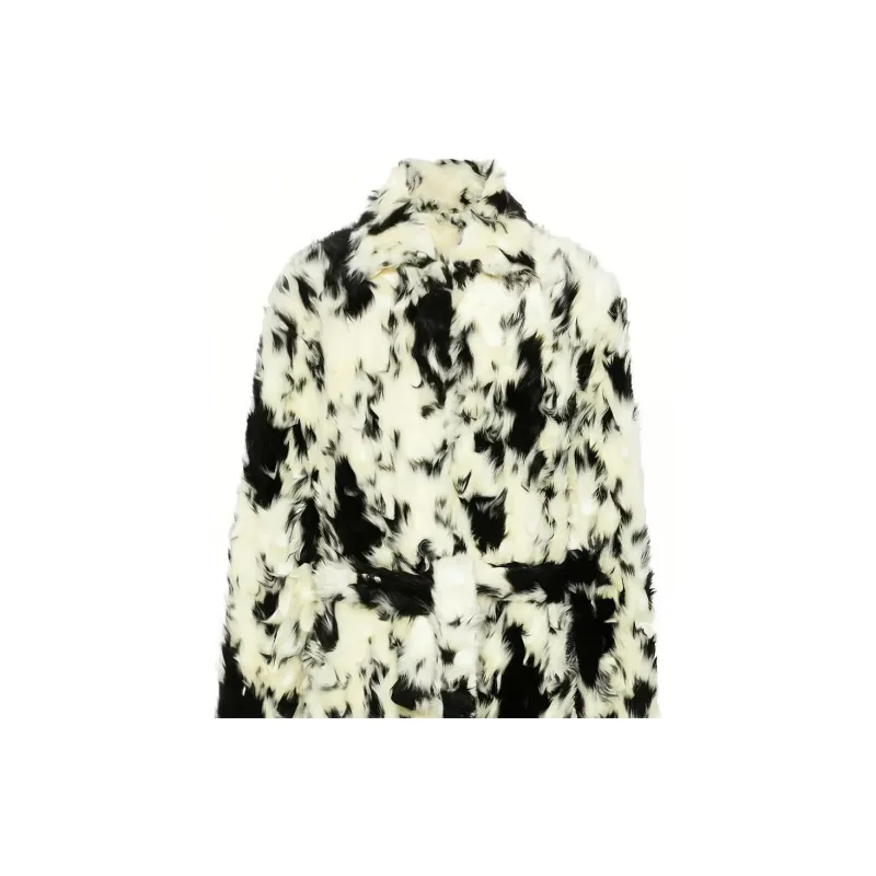 BLUEMARBLE Faux Fur Coat-4