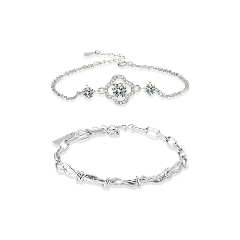 COPI Alloy Zircon Bracelets Unisex-5