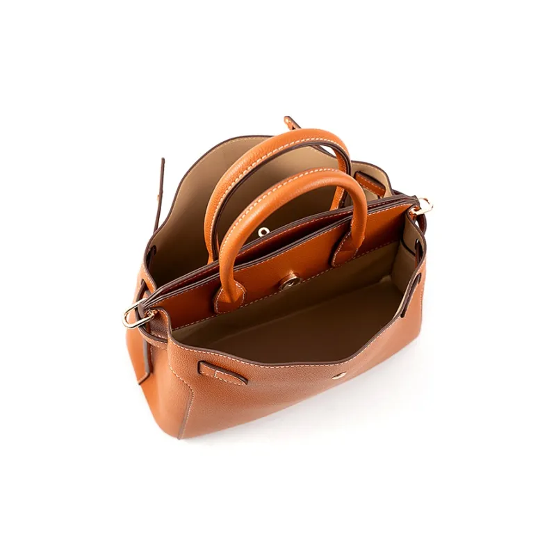 Vigno Synthetic Leather Shoulder Bag Crossbody Bag Handbag Regular Women's Khaki/Brown/Red/Black-24