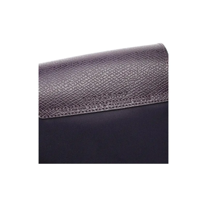 LONGCHAMP Le Pliage Recycled Polyamide Canvas Handbag Small Size Women's Dark Purple-5