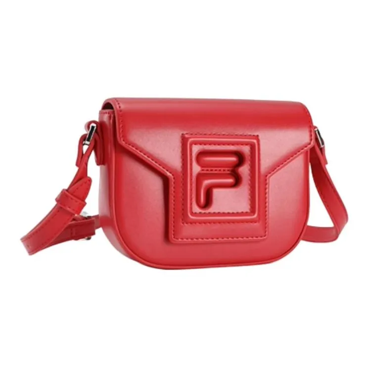 FILA PU Crossbody Bag, Shoulder Bag Mini Women's Red-1