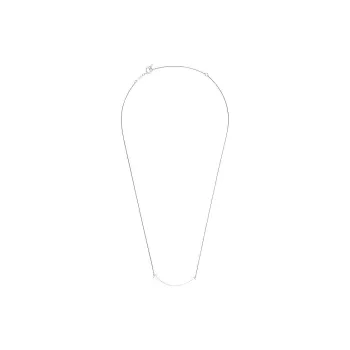 TIFFANY & CO. T Series 18K White Gold Necklaces Unisex White Gold