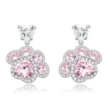 KAiLA S925 Silver Stud Earrings Women's Love Confession Box