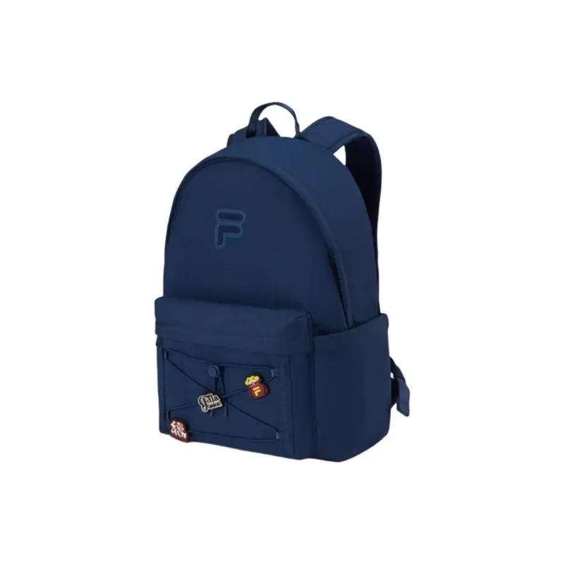 FILA FUSION Fabric Backpack Extra Small Unisex Navy Blue-1