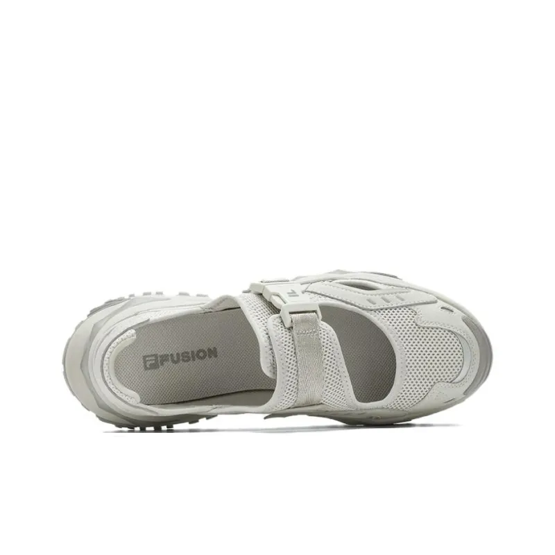 FILA FUSION BIANCO SANDALS Bianco Beach Sandals Women's Silver-4