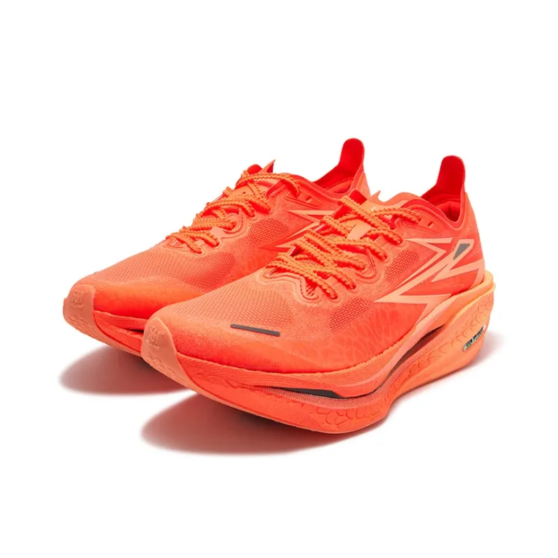 361° Cushioning Anti Slip And Wear Resistant Low Top Running Shoes Unisex Orange-2