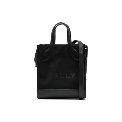 BALLY Cow Leather One Shoulder Handbag Womens Black