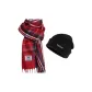 Red Scarf Hats & Caps Clothing Sets 1