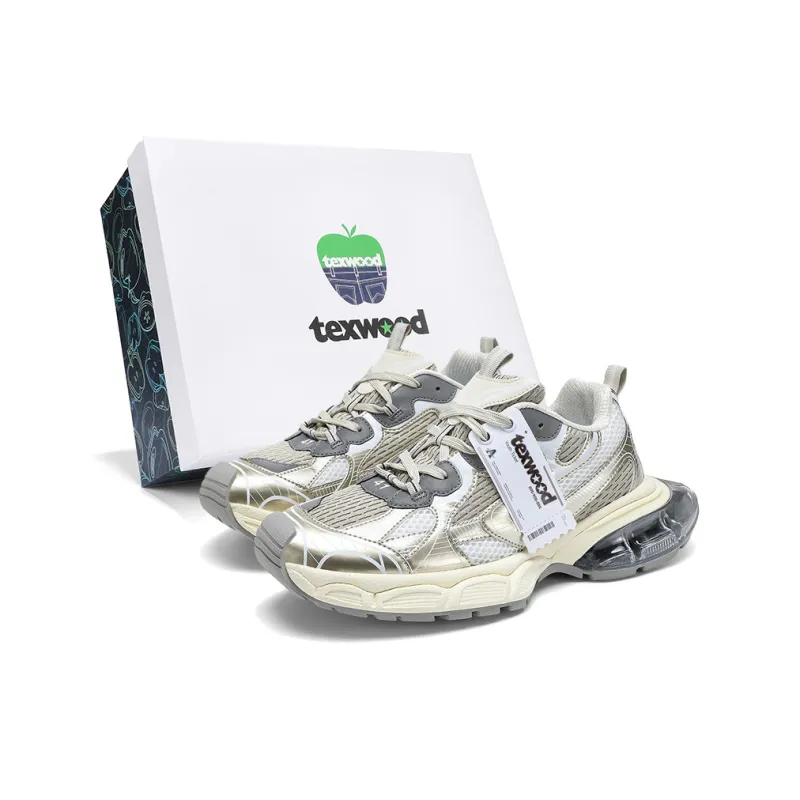 TEXWOOD Anti-Slip Wear-Resistant Breathable Height Increasing Low-Top Chunky Sneakers Unisex-0