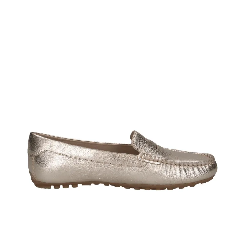 CAPRICE Bonita Loafers 1cm Women's Gold-1