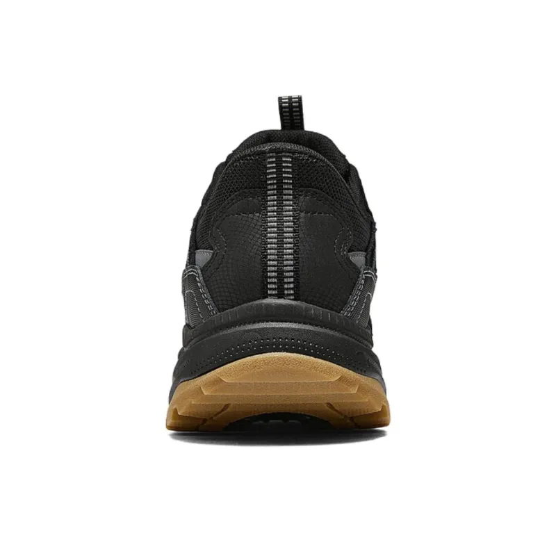 Skechers Slip Ins Anti Slip Wear Resistant Low Top Hiking Shoes Men's Black-3
