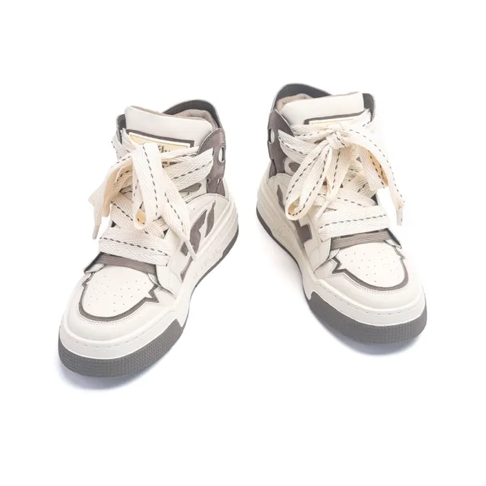 Jifffly Vintage Big Puffy Shoes Skateboard Shoes Unisex-3