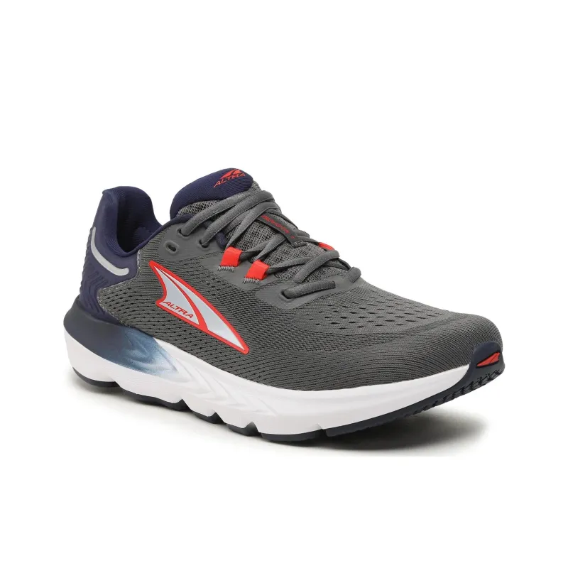 Altra Cushioned Wear Resistant Breathable Low Top Running Shoes Men's Dark Gray-2