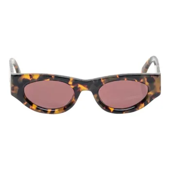 PALM ANGELS Griffith Oval Frame Sunglasses