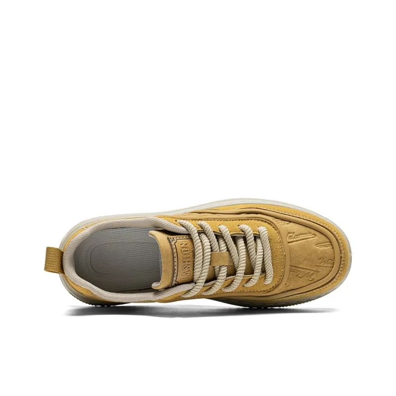 Desert Ram Slip Resistant, Abrasion Resistant, Lightweight, Height Increasing Low Top Skateboard Shoes Men's-4