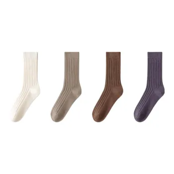 Thirteen day Season Mid Calf Socks Unisex 4 Pack