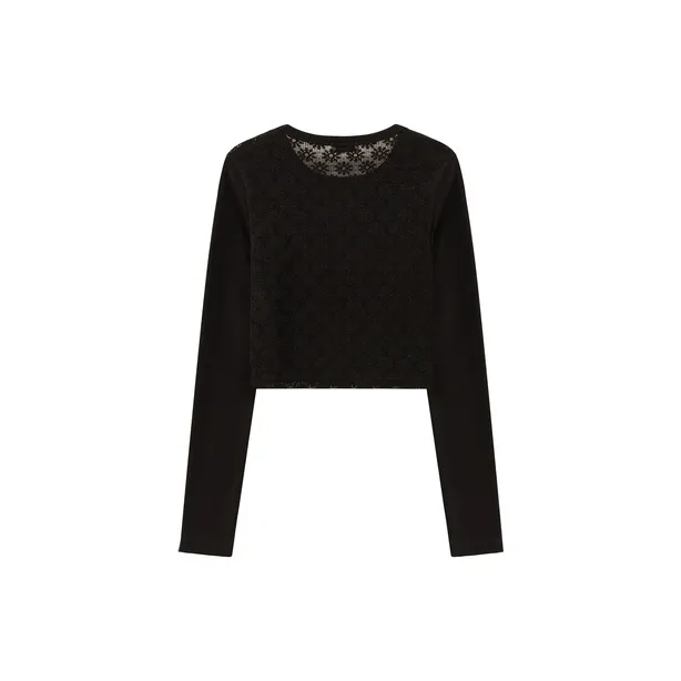 CHUU T Shirts Women's Black-1