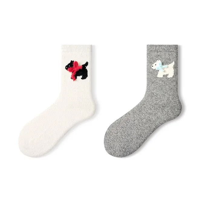 Primeet Mid Calf Socks Women's 4 Pack-12