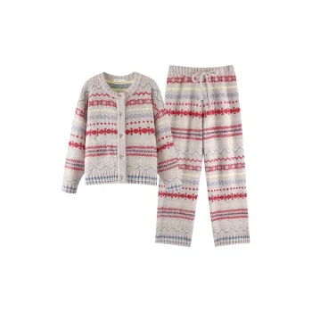 ZumashL Luxury Designer Series Pajama Set Women's Cinnabar
