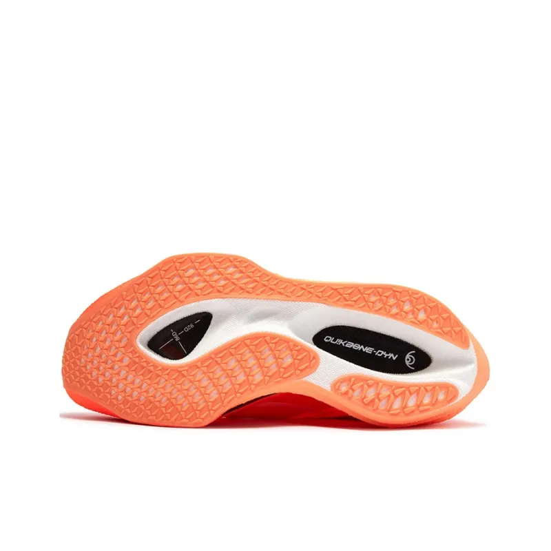 361° Cushioning Anti Slip And Wear Resistant Low Top Running Shoes Unisex Orange-4