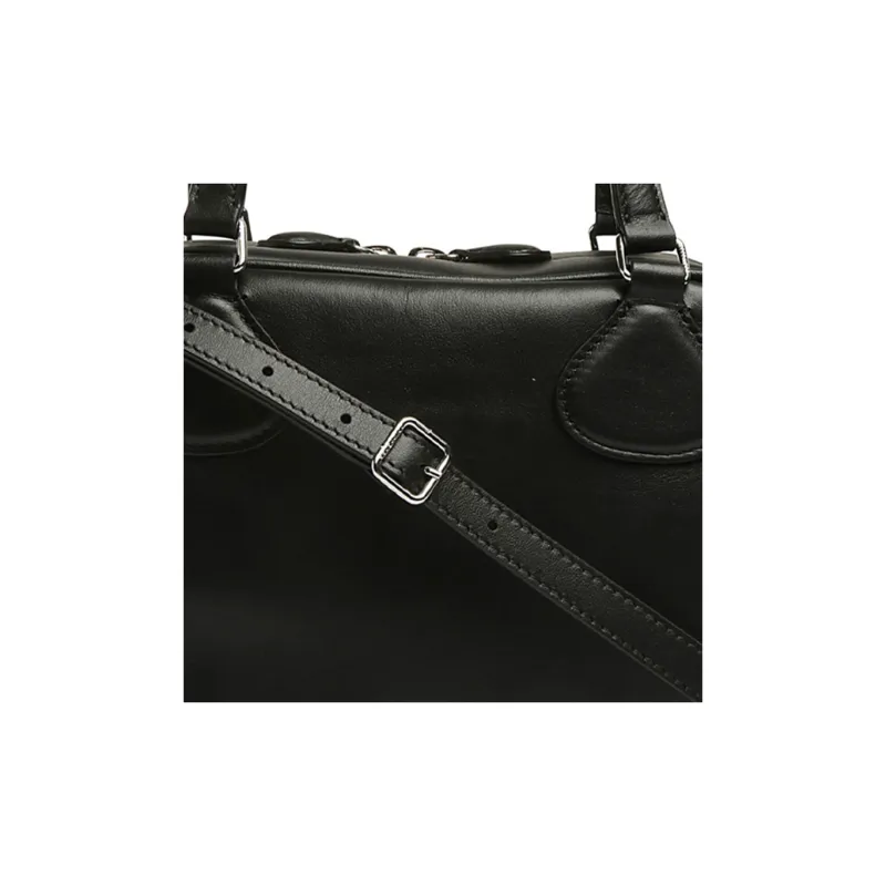 COURREGES Reedition Logo Patch Bowling Bag-3