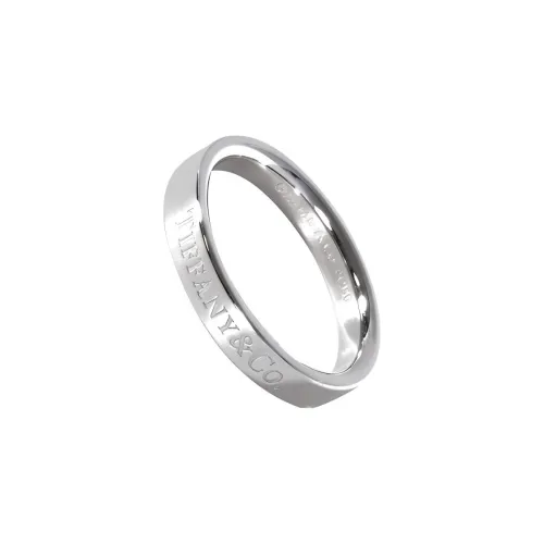 TIFFANY & CO. Platinum Rings Unisex