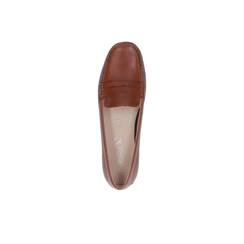 CAPRICE Bonita Loafers 1cm Women's Brown-3