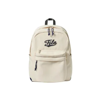 FILA Retro Polyester Backpack Unisex Cream