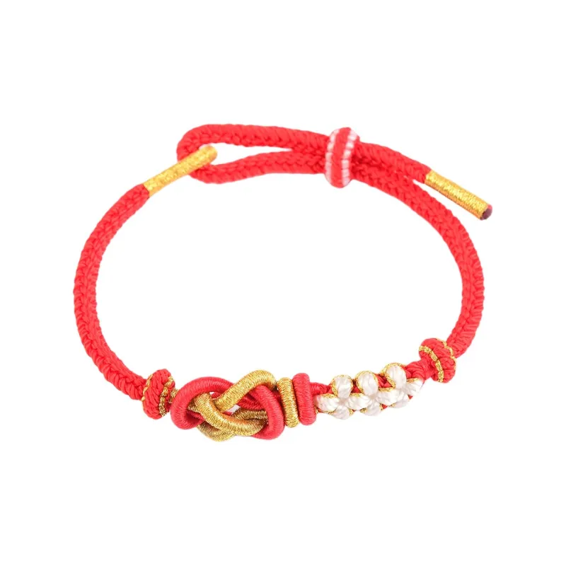 EADDA JEWELRY Ice Silk Cotton Cord Bracelets Unisex-10