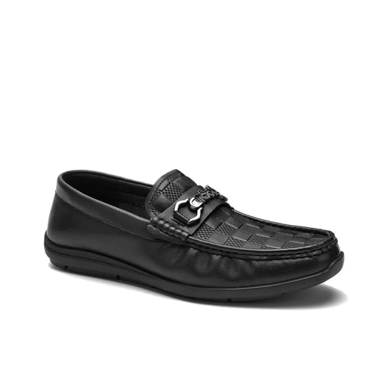 HLA Loafers Men Black-1