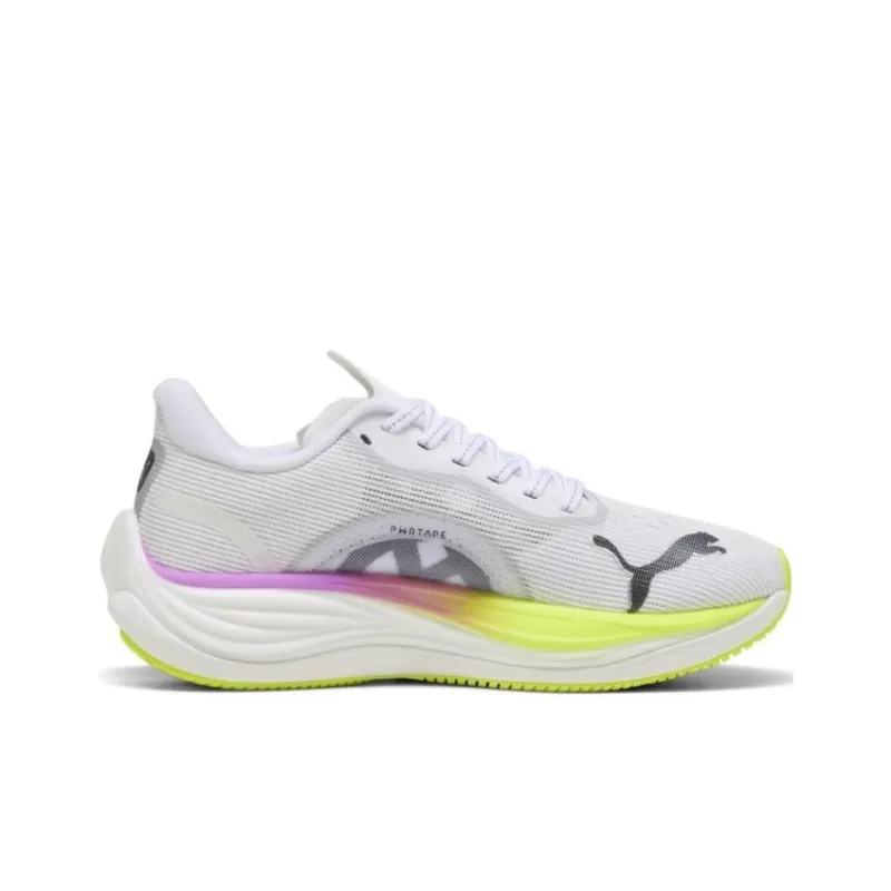 PUMA Velocity Nitro 3 Anti Slip Wear Resistant Low Top Running Shoes Women's White-1