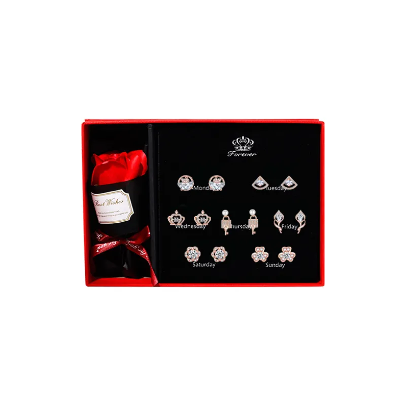 OWNCOOL S925 Silver Stud Earrings Women's-4