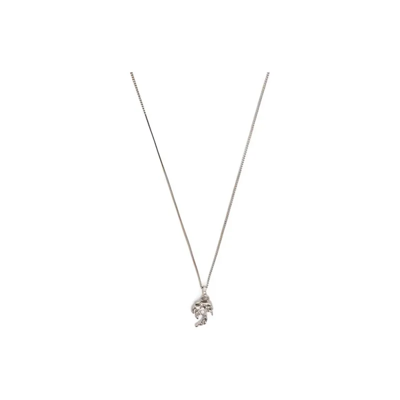 PALM ANGELS Palm Tree Charm Chain Necklace-0